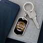 That Very Church Keychain Stainless Steel or 18k Gold Dog Tag Keyring-Express Your Love Gifts