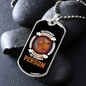The Average Dog is Nicer Person Necklace Stainless Steel or 18k Gold Dog Tag 24" Chain-Express Your Love Gifts
