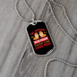 The Average Dog Pink Necklace Stainless Steel or 18k Gold Dog Tag 24" Chain-Express Your Love Gifts