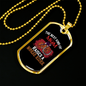 The Best Kind of Mom Raises a Horse Rider Horse Necklace Stainless Steel or 18k Gold Dog Tag 24" Chain-Express Your Love Gifts