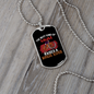 The Best Kind of Mom Raises a Horse Rider Horse Necklace Stainless Steel or 18k Gold Dog Tag 24" Chain-Express Your Love Gifts