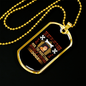 The Better I Get to Necklace Stainless Steel or 18k Gold Dog Tag 24" Chain-Express Your Love Gifts