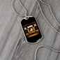 The Better I Get to Necklace Stainless Steel or 18k Gold Dog Tag 24" Chain-Express Your Love Gifts