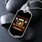 The Better I Get to Necklace Stainless Steel or 18k Gold Dog Tag 24" Chain-Express Your Love Gifts