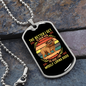 The Better Men Bulldog Necklace Stainless Steel or 18k Gold Dog Tag 24" Chain-Express Your Love Gifts