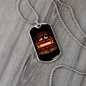 The Better Men Dogs Red Necklace Stainless Steel or 18k Gold Dog Tag 24" Chain-Express Your Love Gifts