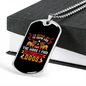 The Better Men Necklace Stainless Steel or 18k Gold Dog Tag 24" Chain-Express Your Love Gifts