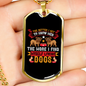 The Better Men Necklace Stainless Steel or 18k Gold Dog Tag 24" Chain-Express Your Love Gifts