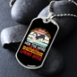 The Better Men Siberian Necklace Stainless Steel or 18k Gold Dog Tag 24" Chain-Express Your Love Gifts