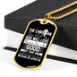 The Christian Does Christian Necklace Stainless Steel or 18k Gold Dog Tag 24" Chain-Express Your Love Gifts
