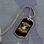 The Dog Lives For The Moment Windmill Necklace Stainless Steel or 18k Gold Dog Tag 24" Chain-Express Your Love Gifts