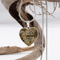 The Easiest Part Necklace Stainless Steel or 18k Gold Heart 18-22"-Express Your Love Gifts