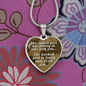 The Easiest Part Necklace Stainless Steel or 18k Gold Heart 18-22"-Express Your Love Gifts