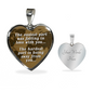 The Easiest Part Necklace Stainless Steel or 18k Gold Heart 18-22"-Express Your Love Gifts