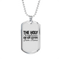 The Holy Scriptures Christian Necklace Stainless Steel or 18k Gold Dog Tag 24" Chain-Express Your Love Gifts