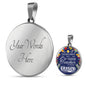 The Influence Of A Good Teacher Teacher Appreciation Gift Circle Necklace Stainless Steel or 18k Gold 18-22"-Express Your Love Gifts