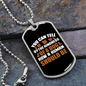 The Kindness of a Dog Plain Necklace Stainless Steel or 18k Gold Dog Tag 24" Chain-Express Your Love Gifts