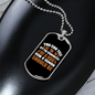 The Kindness of a Dog Plain Necklace Stainless Steel or 18k Gold Dog Tag 24" Chain-Express Your Love Gifts