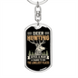 The Loneliest Places Keychain Stainless Steel or 18k Gold Dog Tag Keyring-Express Your Love Gifts