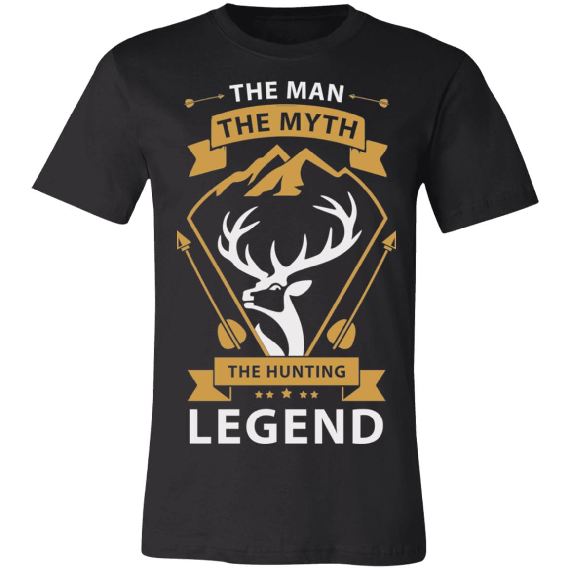 The Man The Hunting Legend Hunter Gift T-Shirt-Express Your Love Gifts