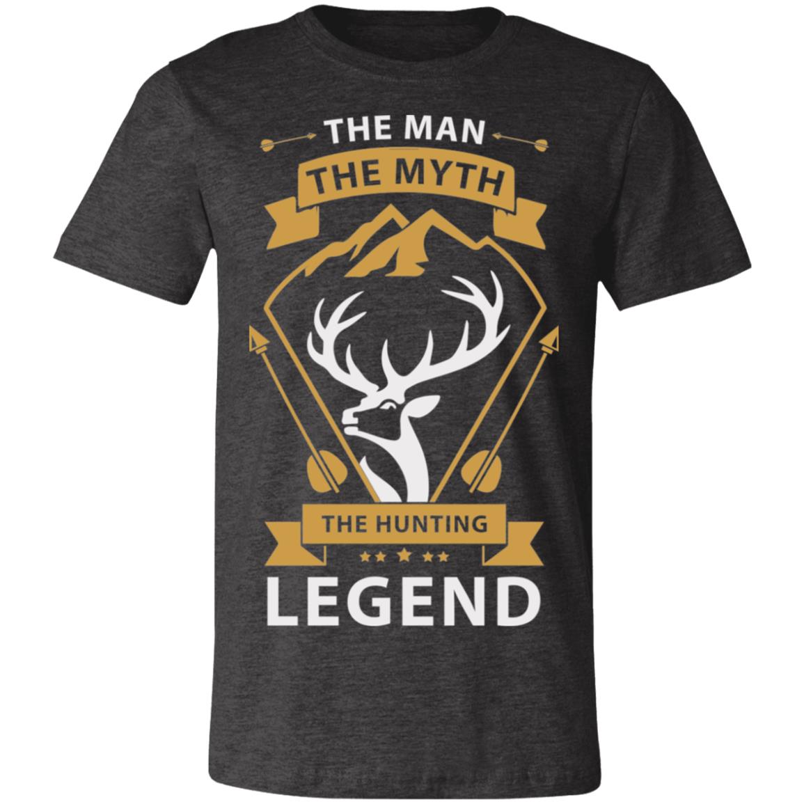 The Man The Hunting Legend Hunter Gift T-Shirt-Express Your Love Gifts