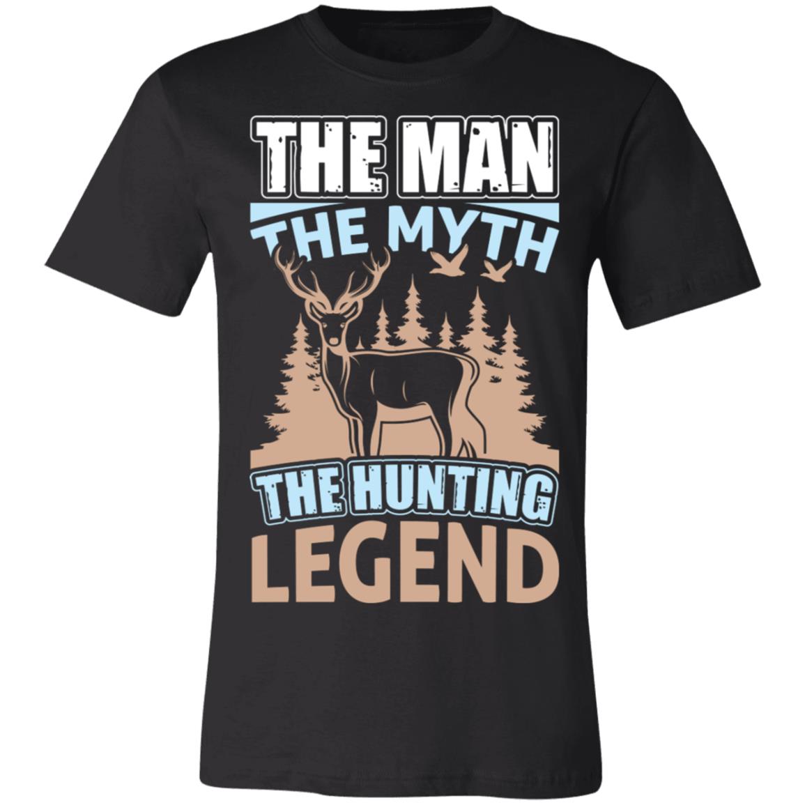 The Man The Legend Hunter Gift T-Shirt-Express Your Love Gifts