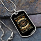 The Poor Dog Necklace Stainless Steel or 18k Gold Dog Tag 24" Chain-Express Your Love Gifts