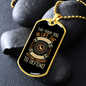 The Poor Dog Necklace Stainless Steel or 18k Gold Dog Tag 24" Chain-Express Your Love Gifts