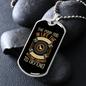 The Poor Dog Necklace Stainless Steel or 18k Gold Dog Tag 24" Chain-Express Your Love Gifts