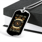 The Poor Dog Necklace Stainless Steel or 18k Gold Dog Tag 24" Chain-Express Your Love Gifts