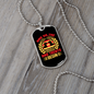 The Snuggles And Treats Necklace Stainless Steel or 18k Gold Dog Tag 24" Chain-Express Your Love Gifts