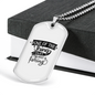 The Thing I Enjoy The Most Is Fishing Necklace Stainless Steel or 18k Gold Dog Tag 24" Chain-Express Your Love Gifts