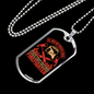 Then They Become Firefighter Gift Stainless Steel or 18k Gold Dog Tag 24" Chain-Express Your Love Gifts