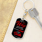 There Is A Way Keyring Proverbs Bible Verse Keychain Stainless Steel or 18k Gold-Express Your Love Gifts