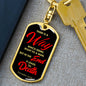There Is A Way Keyring Proverbs Bible Verse Keychain Stainless Steel or 18k Gold-Express Your Love Gifts