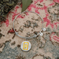 Theta Gold Bracelet Stainless Steel or 18k Gold Circle Bangle-Express Your Love Gifts