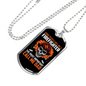 They Call Me Firefighter Firefighter Gift Stainless Steel or 18k Gold Dog Tag 24" Chain-Express Your Love Gifts