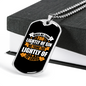 Think Too Lightly Christian Necklace Stainless Steel or 18k Gold Dog Tag 24" Chain-Express Your Love Gifts
