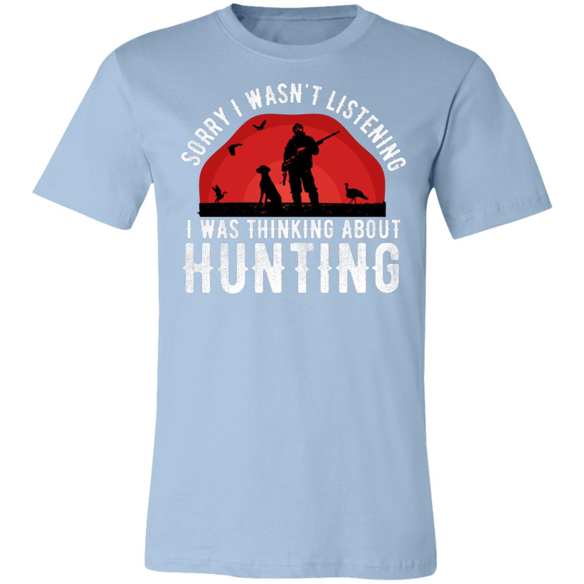 Thinking Hunting Hunter Gift T-Shirt-Express Your Love Gifts