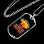 Thinking Of Hunting Necklace Stainless Steel or 18k Gold Dog Tag 24-Express Your Love Gifts