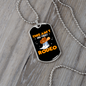 This Ain't My First Rodeo Horse Necklace Stainless Steel or 18k Gold Dog Tag 24" Chain-Express Your Love Gifts