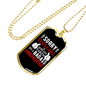 This Girl Is Taken Firefighter Gift Stainless Steel or 18k Gold Dog Tag 24" Chain-Express Your Love Gifts