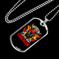 This Girl Loves Fireman Firefighter Gift Stainless Steel or 18k Gold Dog Tag 24" Chain-Express Your Love Gifts