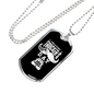 This Is Every Trucker's Day Dog Tag Stainless Steel or 18k Gold 24" Chain-Express Your Love Gifts
