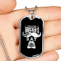 This Is Every Trucker's Day Dog Tag Stainless Steel or 18k Gold 24" Chain-Express Your Love Gifts
