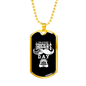 This Is Every Trucker's Day Dog Tag Stainless Steel or 18k Gold 24" Chain-Express Your Love Gifts