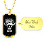 This Is Every Trucker's Day Dog Tag Stainless Steel or 18k Gold 24" Chain-Express Your Love Gifts