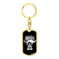 This Is Every Trucker'S Day Swivel Keychain Dog Tag Stainless Steel or 18k Gold-Express Your Love Gifts