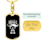 This Is Every Trucker'S Day Swivel Trucker Keychain Dog Tag Stainless Steel or 18k Gold-Express Your Love Gifts