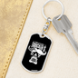 This Is Every Trucker'S Day Swivel Trucker Keychain Dog Tag Stainless Steel or 18k Gold-Express Your Love Gifts